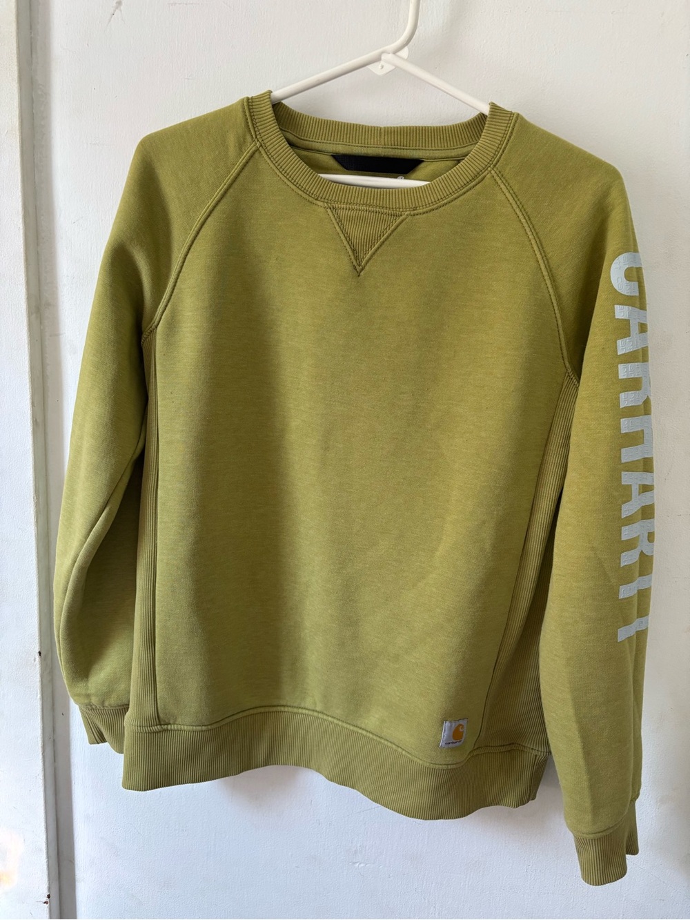 Carhartt Olive Green Crewneck Sweatshirt for Women size Small